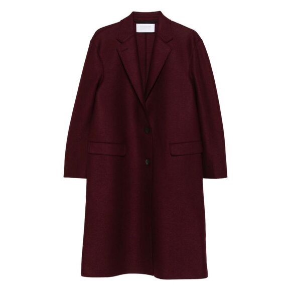 Harris Wharf London Red Coats - Single Breasted Coats Women - Picture 1 of 5